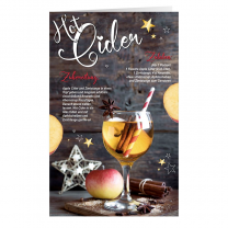 Weihnachtskarten "Rezeptkarten Cider"